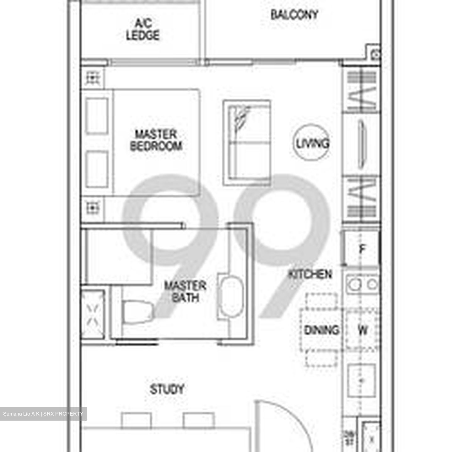 The Poiz Residences (D13), Apartment #504121441